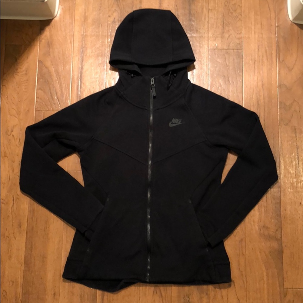 Women’s Nike Tech fleece full zip hoodie.